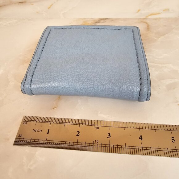 Kate Spade Blue Leather Wallet - Picture 3 of 5
